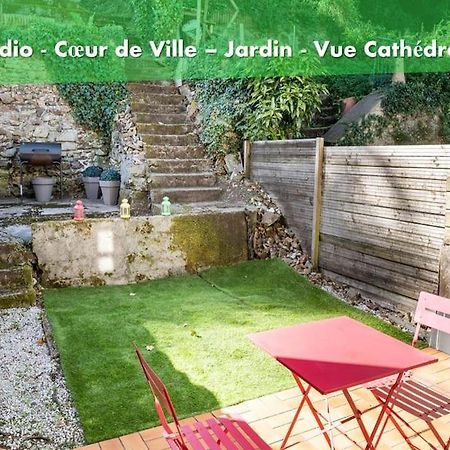 Oo Le Jardin Oo Paisible Studio Equipe Et Bien Place Quimper Exterior foto